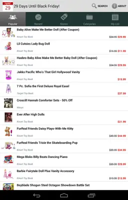 TGI Black Friday android App screenshot 3